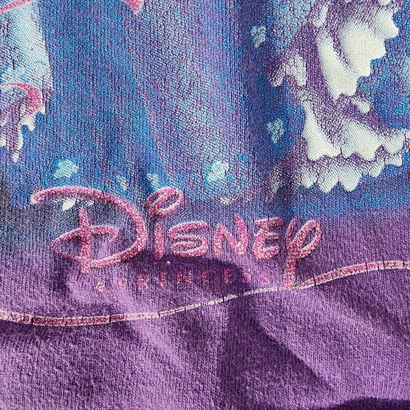 Disney Princess Cinderella Purple Short Sleeve Kids Tee Size XXS 2-3 - Picture 5 of 6
